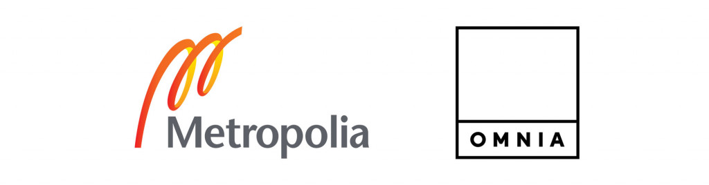 Metropolian ja Omnian liikemerkit